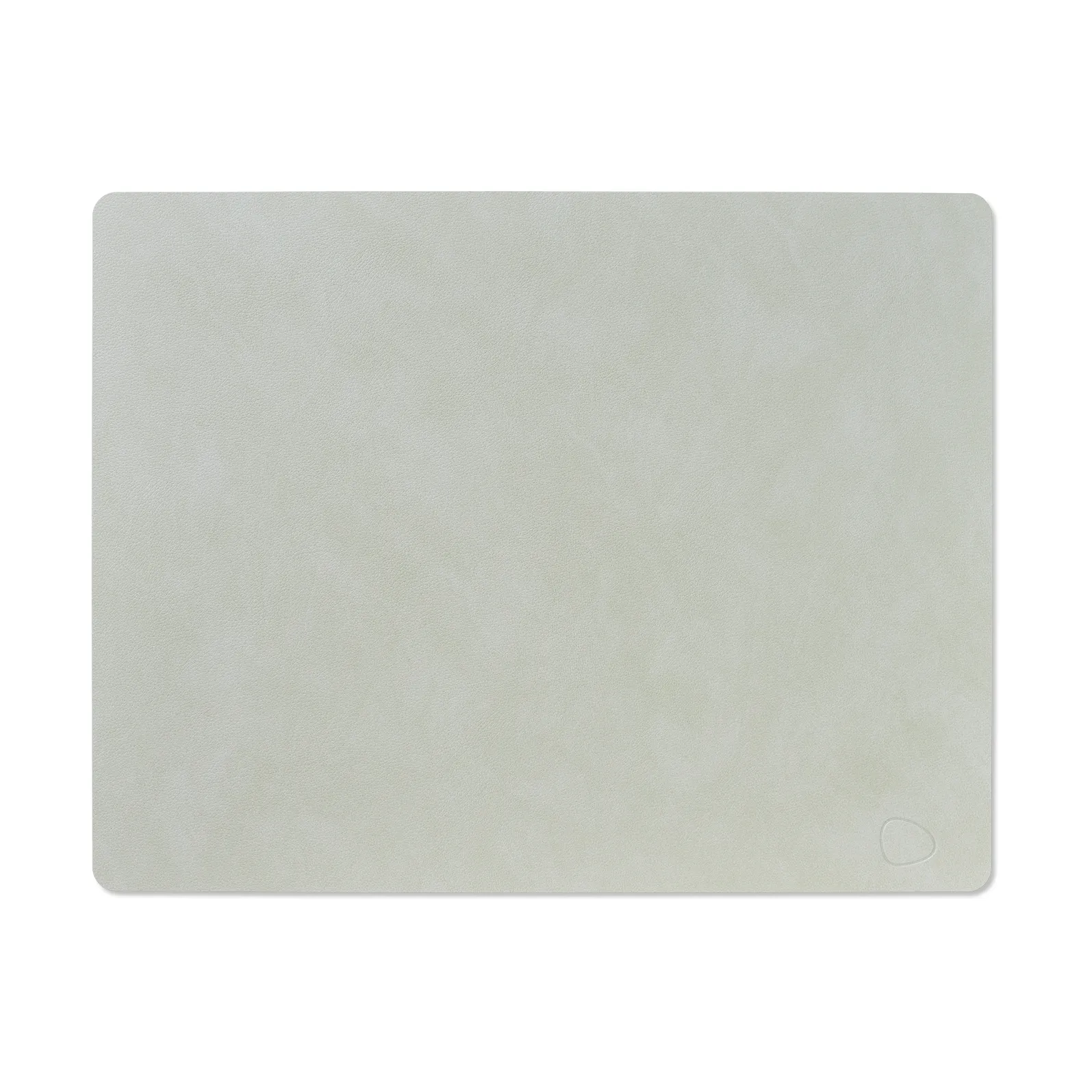 Podkładka na stół Nupo Square L, Metallic (szara), 45x35 cm LIND DNA