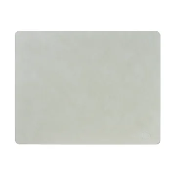 Podkładka na stół Nupo Square L - Metallic (szara), 45x35 cm - LIND DNA