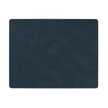 Podkładka na stół Nupo Square L - Midnight blue (granat), 45x35 cm - LIND DNA