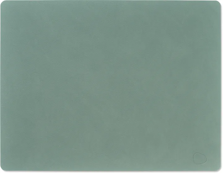 Podkładka na stół Nupo Square L - Pastelowa zieleń, 45x35 cm - LIND DNA