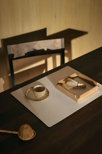 Podkładka na stół Nupo Square L - Pure white - LIND DNA