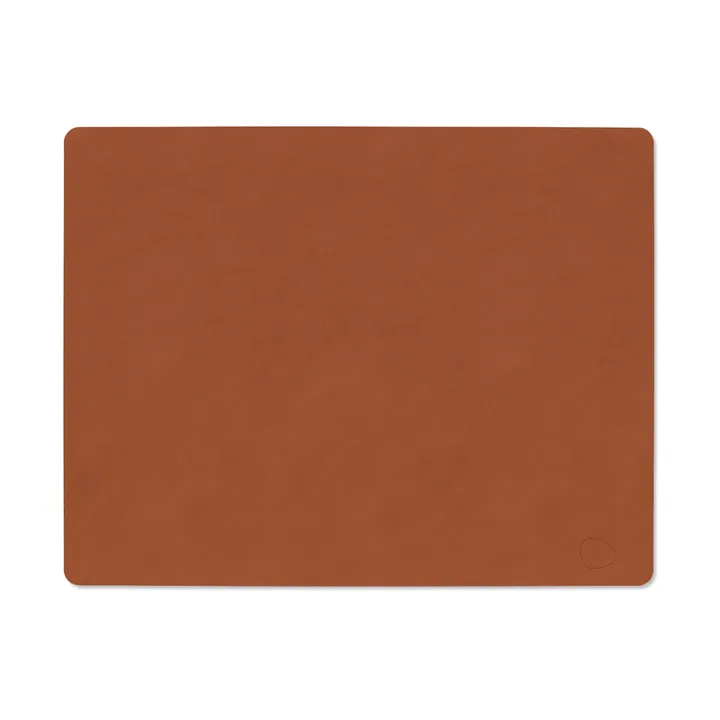 Podkładka na stół Nupo Square L - Rust, 45x35 cm - LIND DNA
