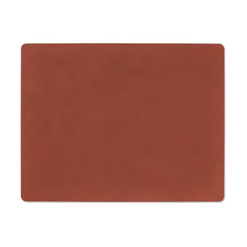 Podkładka na stół Nupo Square L - Sienna (czerwona) - LIND DNA