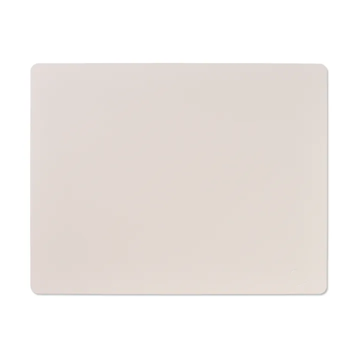 Podkładka na stół Nupo Square L - Soft nude (cielista), 45x35 cm - LIND DNA