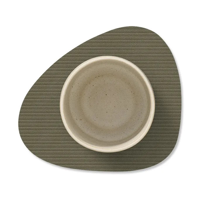 Podkładka pod szklankę Corduroy curve, Army Green LIND DNA