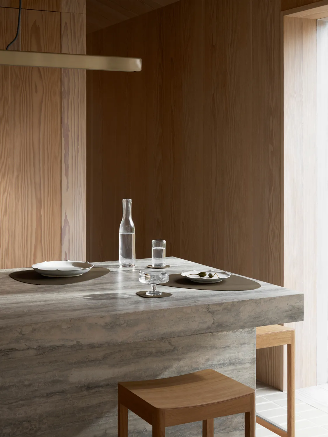 Podkładka pod szklankę Corduroy curve, Caviar LIND DNA