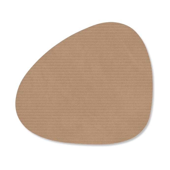 Podkładka pod szklankę Corduroy curve - Nougat - LIND DNA