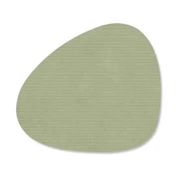Podkładka pod szklankę Corduroy curve - Olive Green - LIND DNA