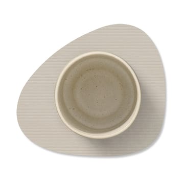 Podkładka pod szklankę Corduroy curve - Oyster White - LIND DNA
