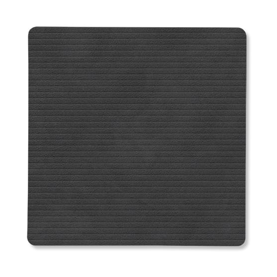 Podkładka pod szklankę Corduroy square - Black - LIND DNA
