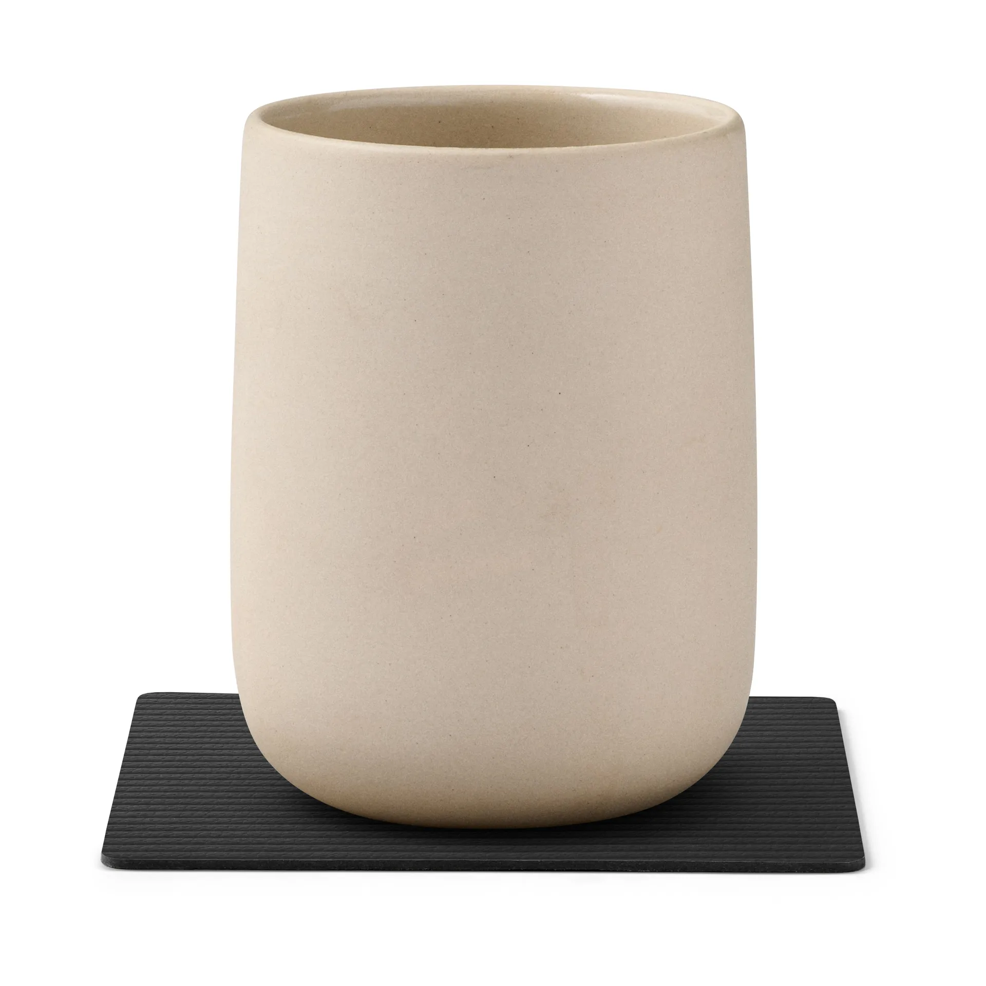 Podkładka pod szklankę Corduroy square, Black LIND DNA