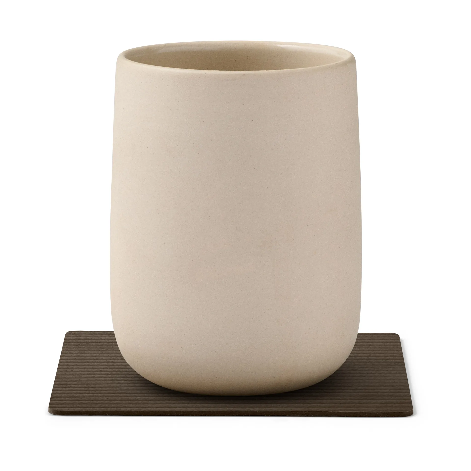 Podkładka pod szklankę Corduroy square, Caviar LIND DNA