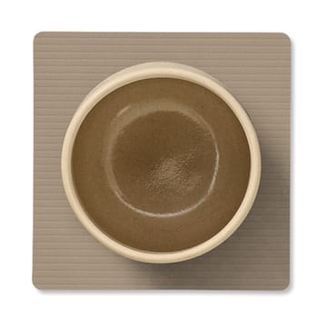 Podkładka pod szklankę Corduroy square - Clay Brown - LIND DNA