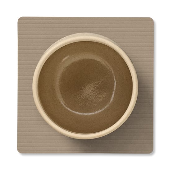 Podkładka pod szklankę Corduroy square, Clay Brown LIND DNA