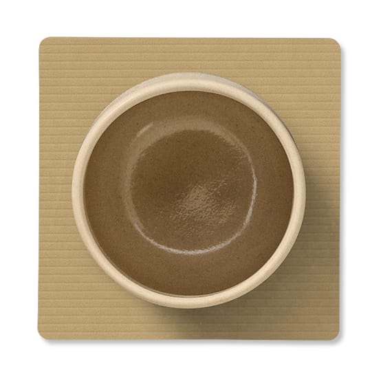 Podkładka pod szklankę Corduroy square, Khaki LIND DNA