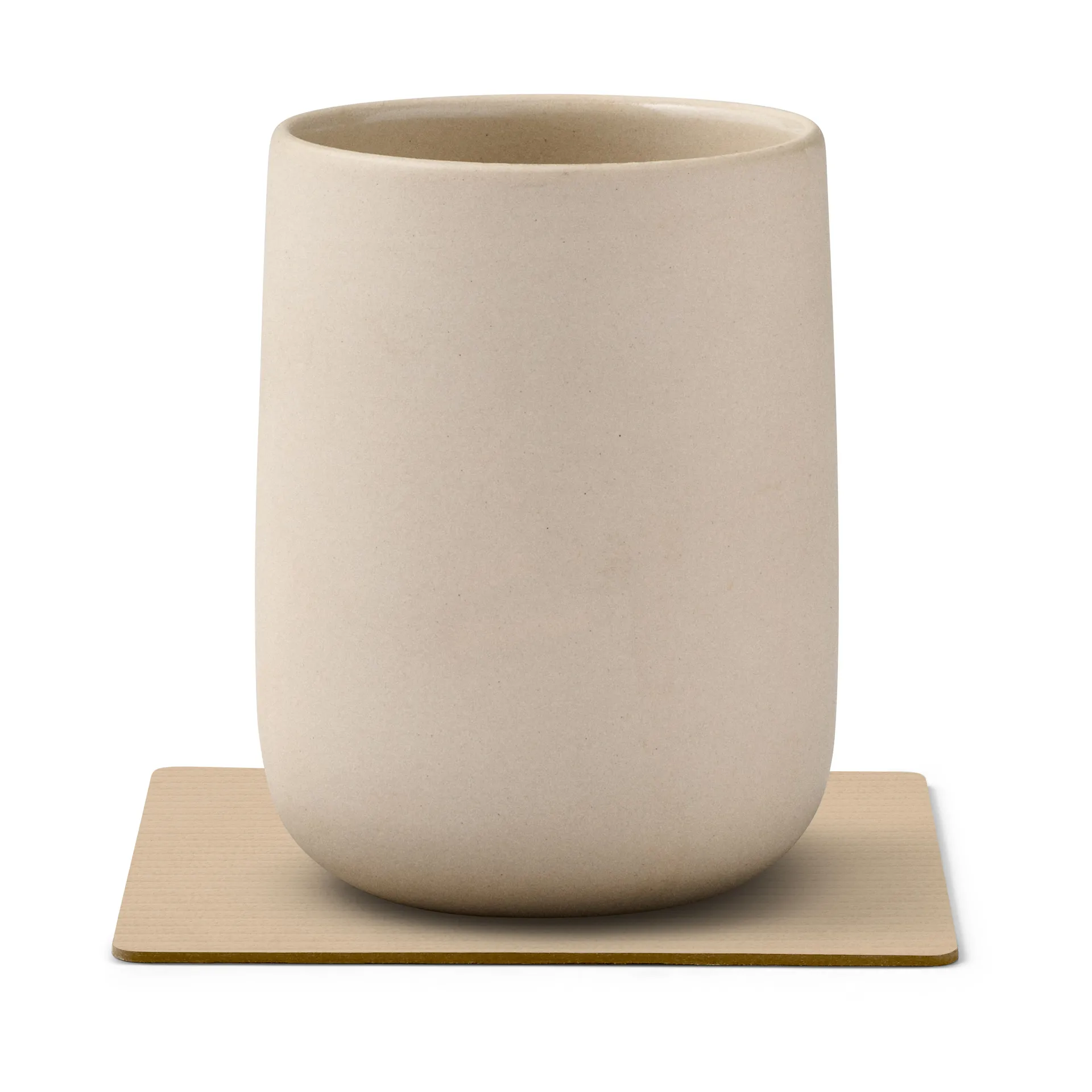 Podkładka pod szklankę Corduroy square, Sand LIND DNA