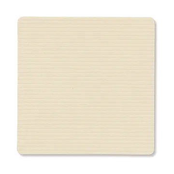 Podkładka pod szklankę Corduroy square - Vanilla - LIND DNA