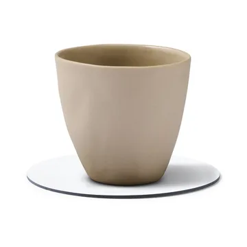 Podkładka pod szklankę Nupo Circle - Pure white - LIND DNA