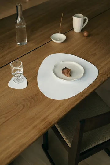 Podkładka pod szklankę Nupo Curve - Pure white - LIND DNA