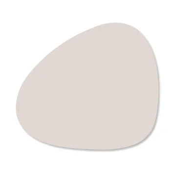Podkładka pod szklankę Nupo Curve - Soft nude (cielista) - LIND DNA