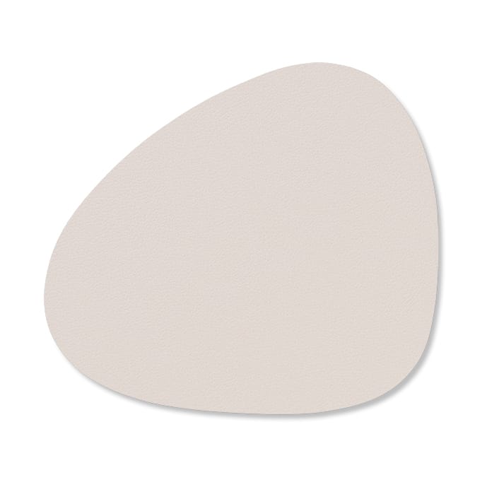 Podkładka pod szklankę Nupo Curve, Soft nude (cielista) LIND DNA