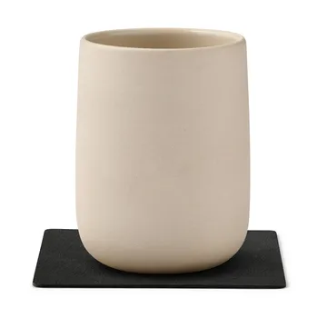 Podkładka pod szklankę Nupo Square - Black ink - LIND DNA