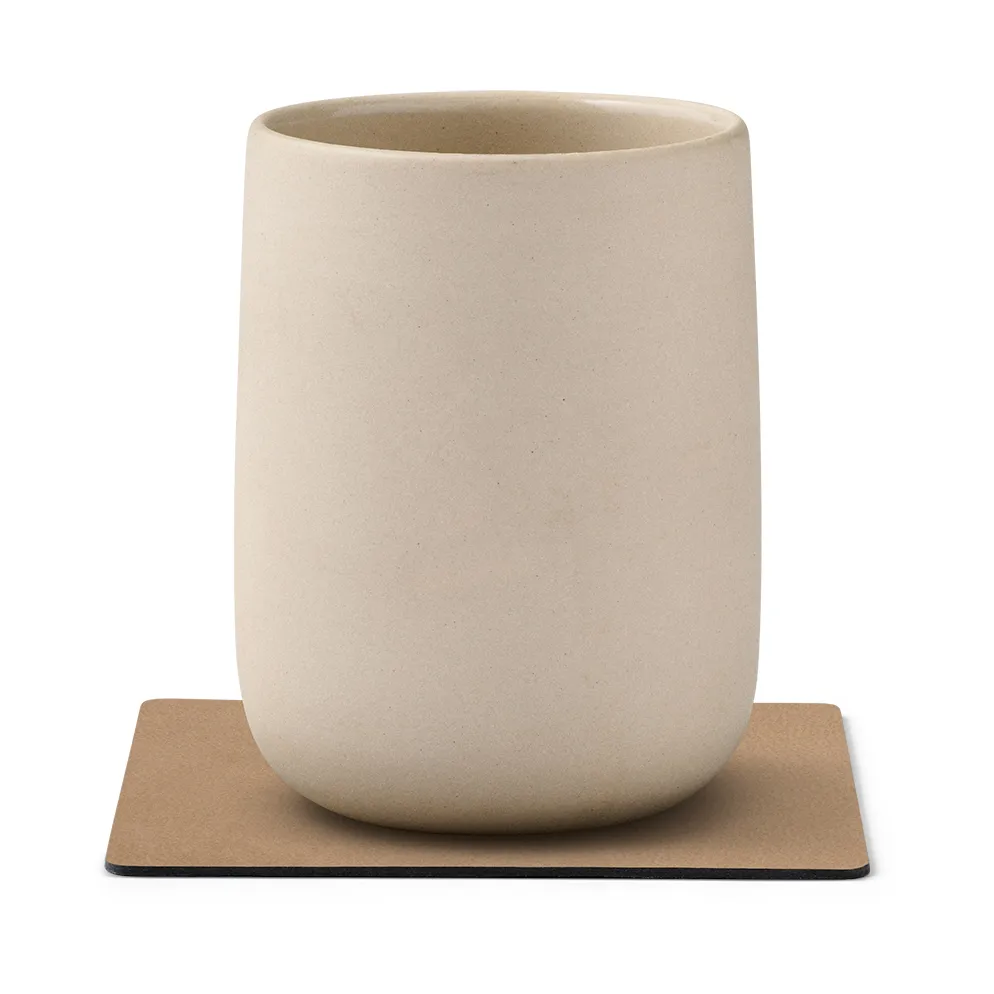 Podkładka pod szklankę Nupo Square, Nougat LIND DNA