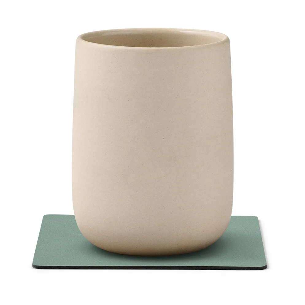 Podkładka pod szklankę Nupo Square, pastelowa zieleń LIND DNA