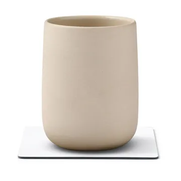 Podkładka pod szklankę Nupo Square - Pure white - LIND DNA