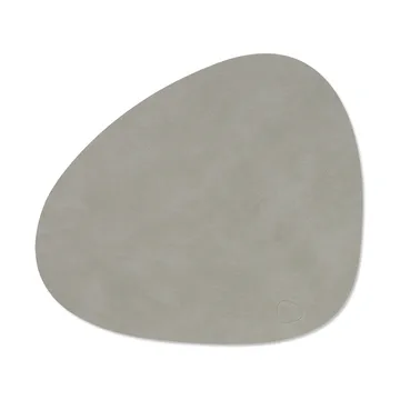 Podkładka stołowa Nupo curve M - Light grey - LIND DNA