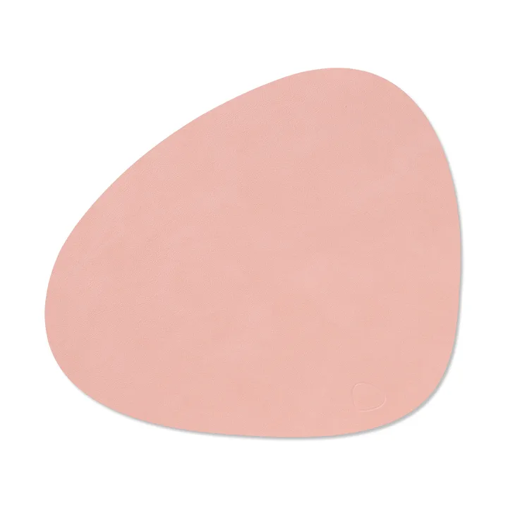 Podkładka stołowa Nupo curve M - Rose, 35x31 cm - LIND DNA