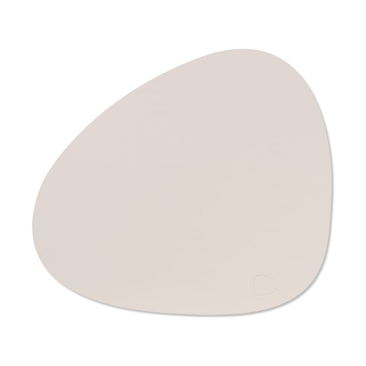 Podkładka stołowa Nupo curve M, Soft nude LIND DNA