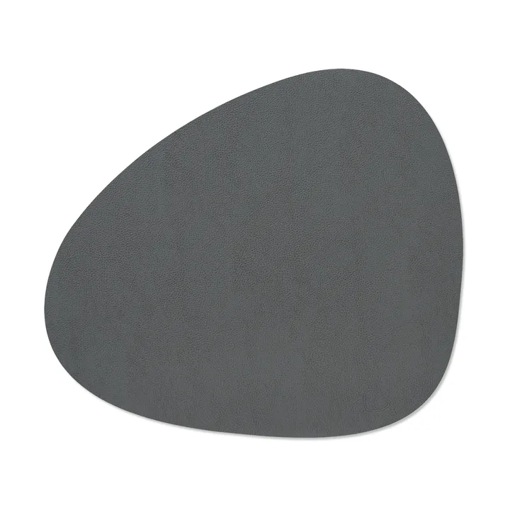 Podkładka stołowa Serene Curve L 37x44 cm - Anthracite, 37x44 cm - LIND DNA