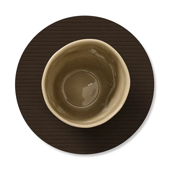 Podkładki pod szklanki Corduroy, Hazel, circle LIND DNA