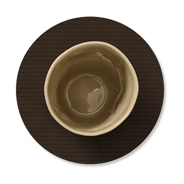 Podkładki pod szklanki Corduroy - Hazel, circle - LIND DNA