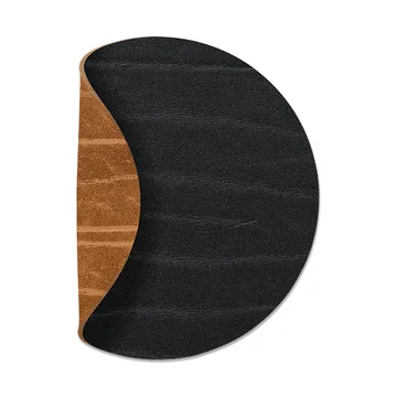 Podstawka pod szklankęBuffalo dwustronna circle 1 szt. - czarny-naturalny - LIND DNA