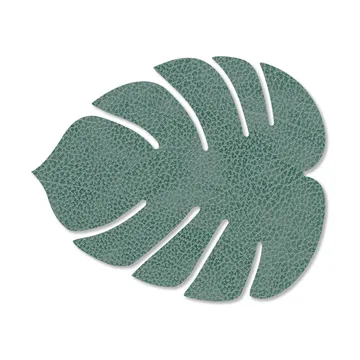 Podstawki pod szklanki Monstera Leaf Hippo - Pastelowa zieleń - LIND DNA