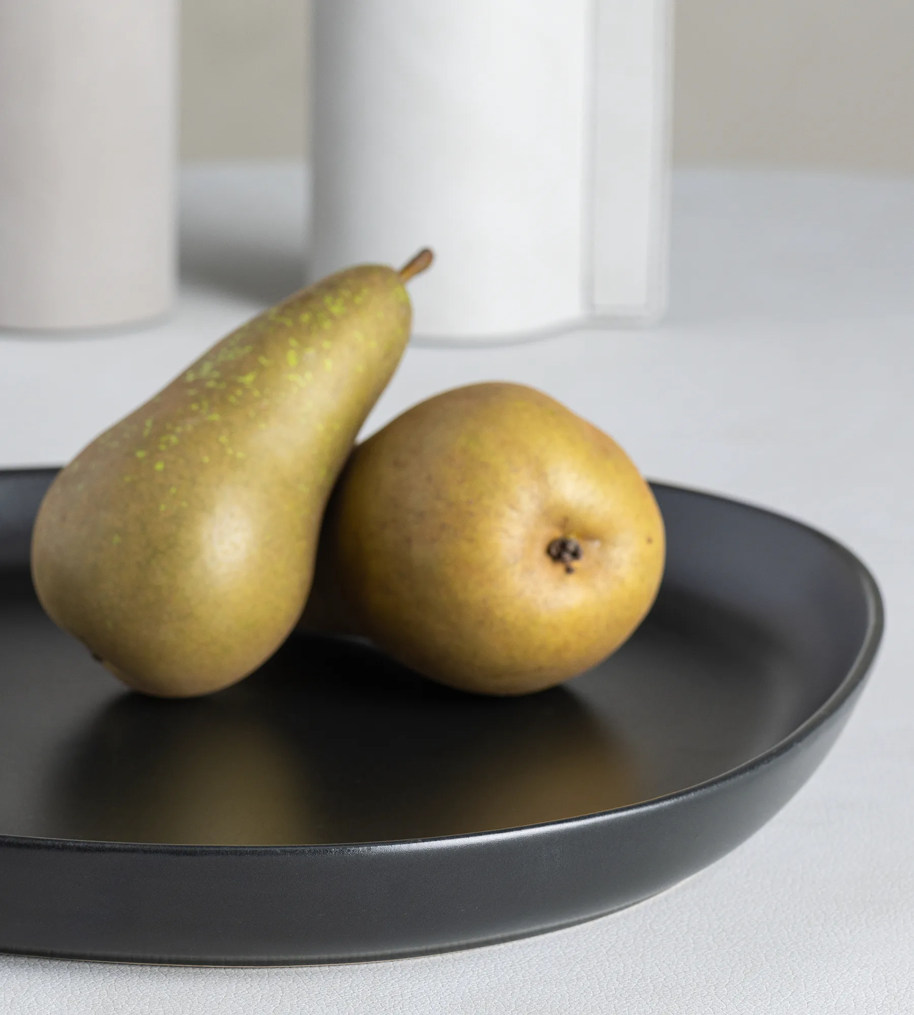 Półmisek do serwowania Curve Stoneware 30x35 cm, Black LIND DNA