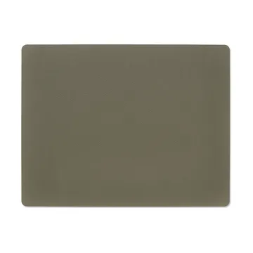 Serene kwadratowa podkładka na stół, duża 35x45 cm - Moss - LIND DNA