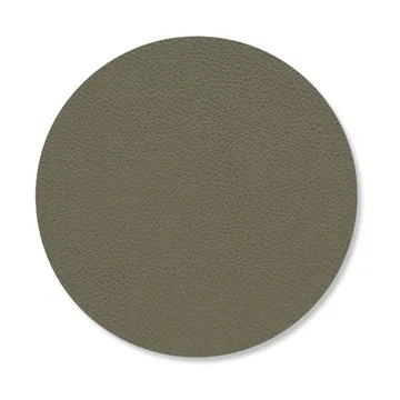 Serene okrągła podkładka pod szklankę Ø10 cm - Moss - LIND DNA