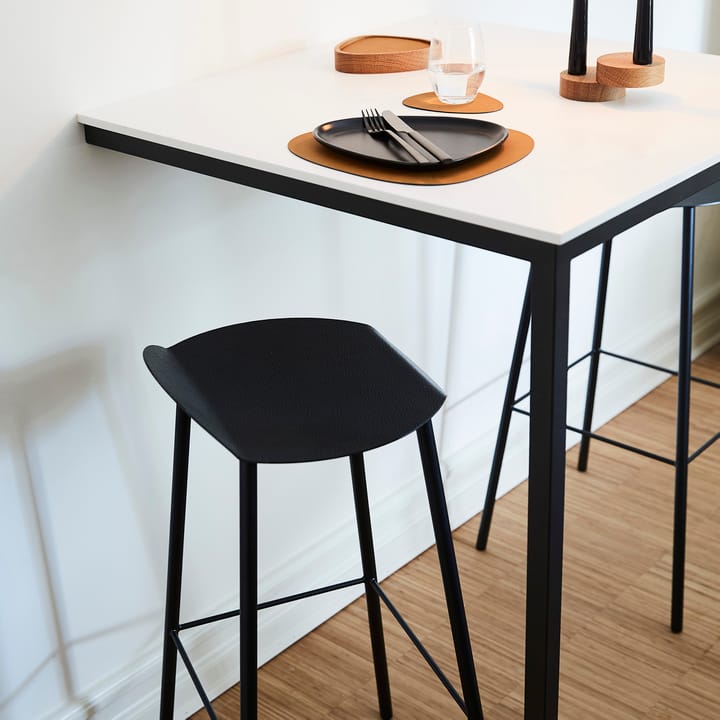 Stołek barowy Flamingo Hippo, Black-anthracite LIND DNA