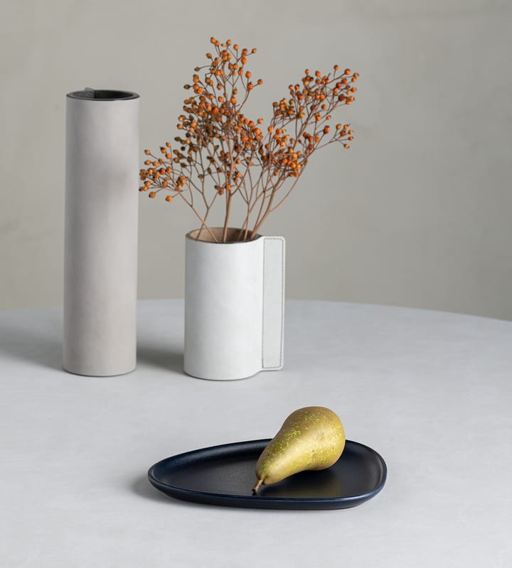 Talerz Curve Stoneware 19x22 cm, Navy blue LIND DNA