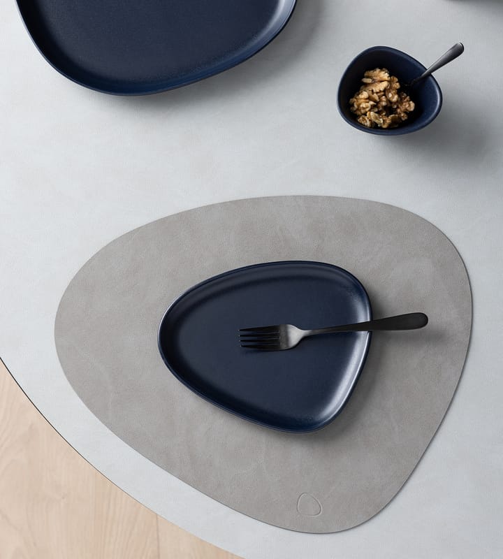 Talerz Curve Stoneware 19x22 cm, Navy blue LIND DNA