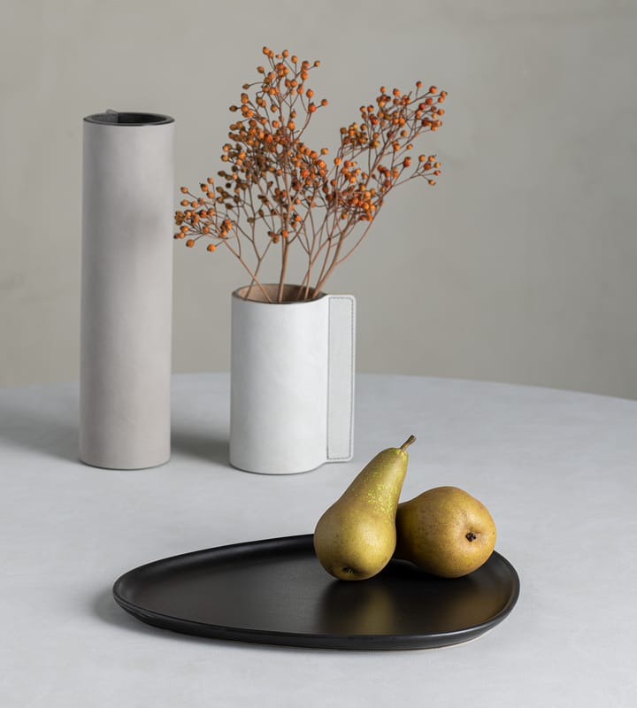 Talerz Curve Stoneware 26x30 cm, Black LIND DNA