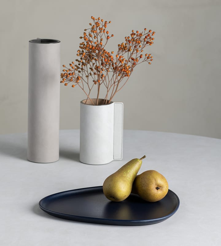 Talerz Curve Stoneware 26x30 cm, Navy blue LIND DNA
