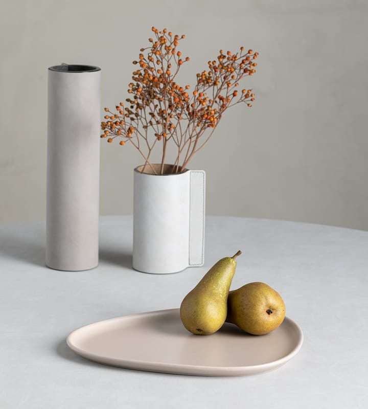 Talerz Curve Stoneware 26x30 cm, Piaskowy LIND DNA