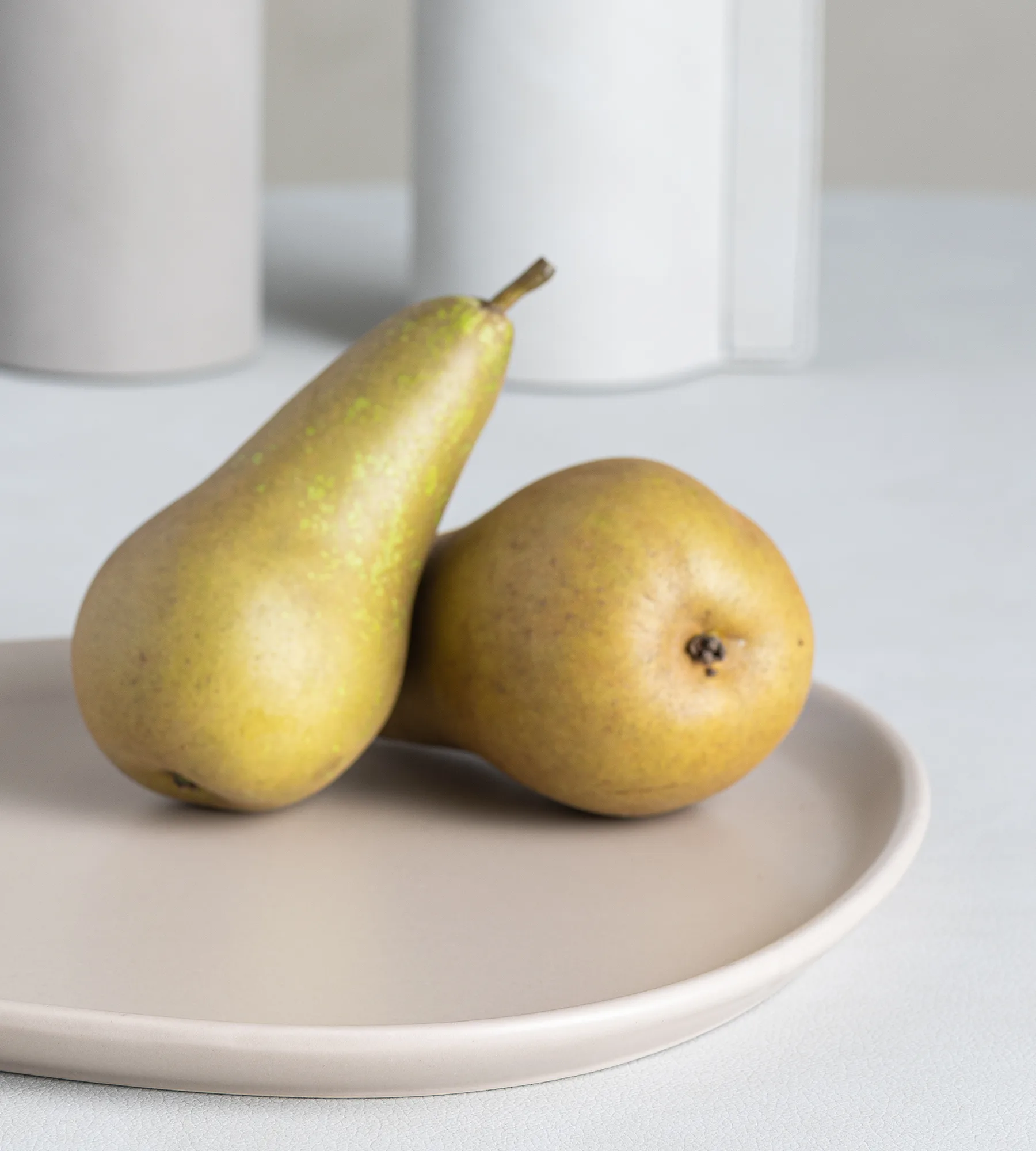 Talerz Curve Stoneware 26x30 cm, Piaskowy LIND DNA