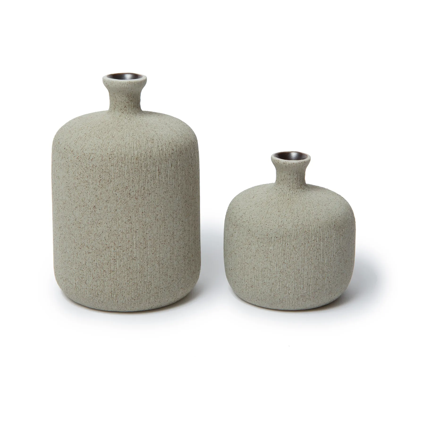 Wazon Bottle, Sand grey, small Lindform