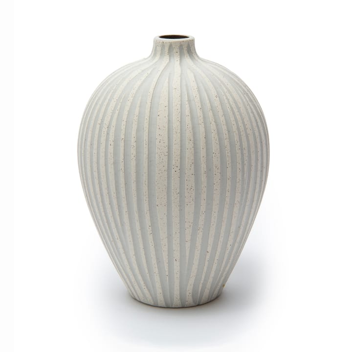 Wazon Ebba Medium - Sand white stone stripe - Lindform