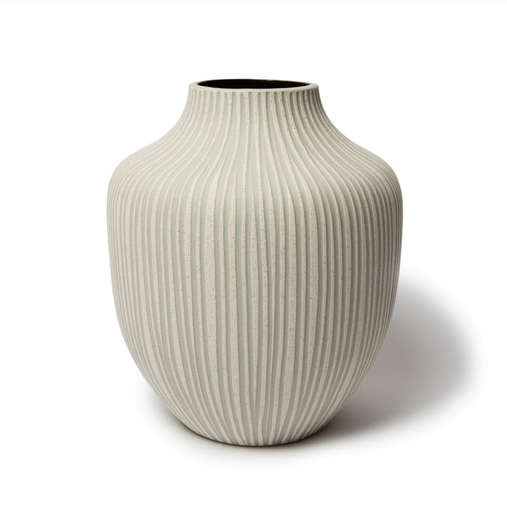 Wazon Kyoto - Sand white stone stripe - Lindform